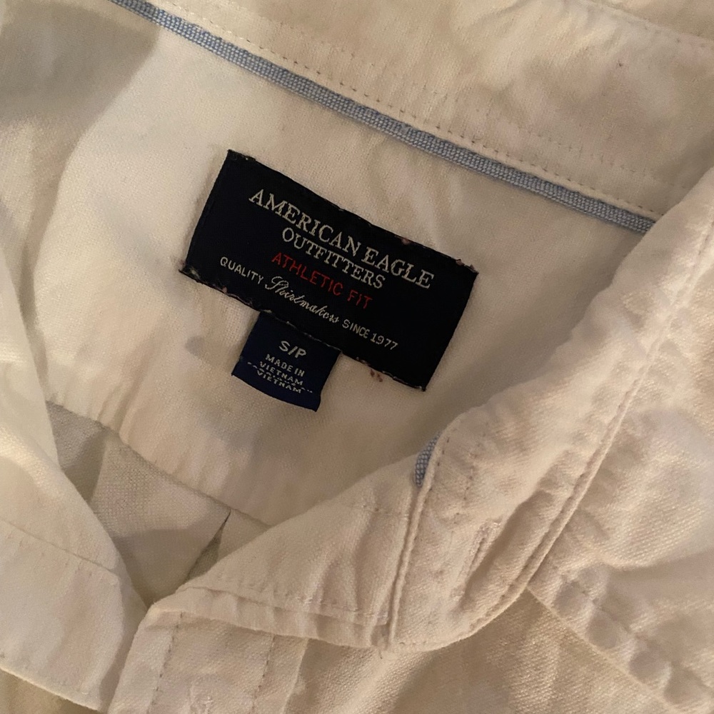 White American eagle button down - Picture 2 of 2